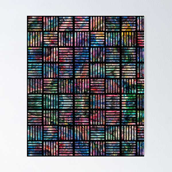 Item preview, Six Lines with Multicolored Paint designed and sold by thecraftace.