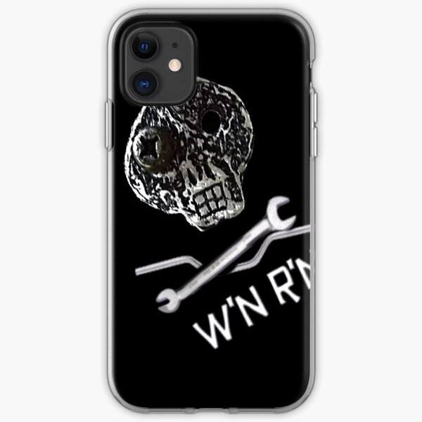 Wrench'N Ride'N skull iPhone Soft Case