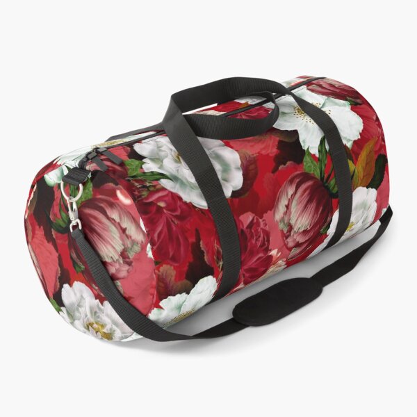 Item preview, Antique Red Midnight Botanical Flower Rose Botanical Garden Nightgarden designed and sold by UtArt.