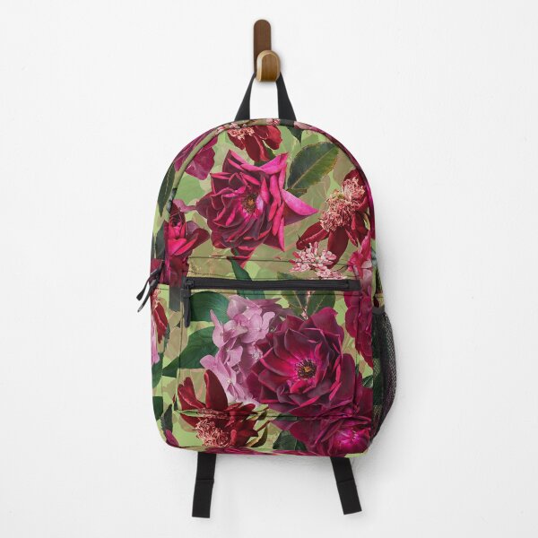 Item preview, Antique Green Botanical Flower Rose Botanical Garden  Nightgarden designed and sold by UtArt.