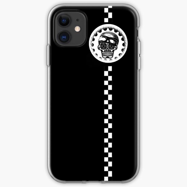 W'nR'n Cafe Racer Sugar Skull iPhone Soft Case