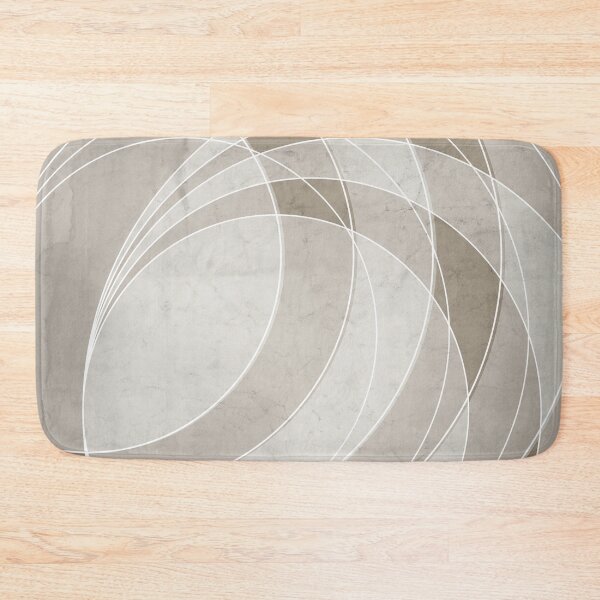 Item preview, Orbiting Circle Design in Taupe designed and sold by simplydesignart.