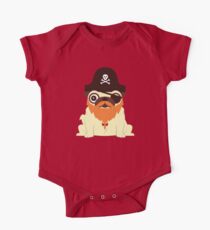 Pug in a crew One Piece - Short Sleeve