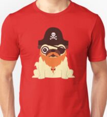 Pug in a crew Unisex T-Shirt