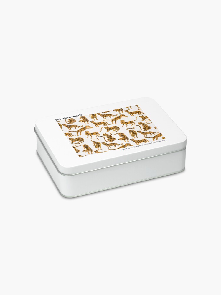 Alternate view of Tiger Collection – Orange Palette Jigsaw Puzzle