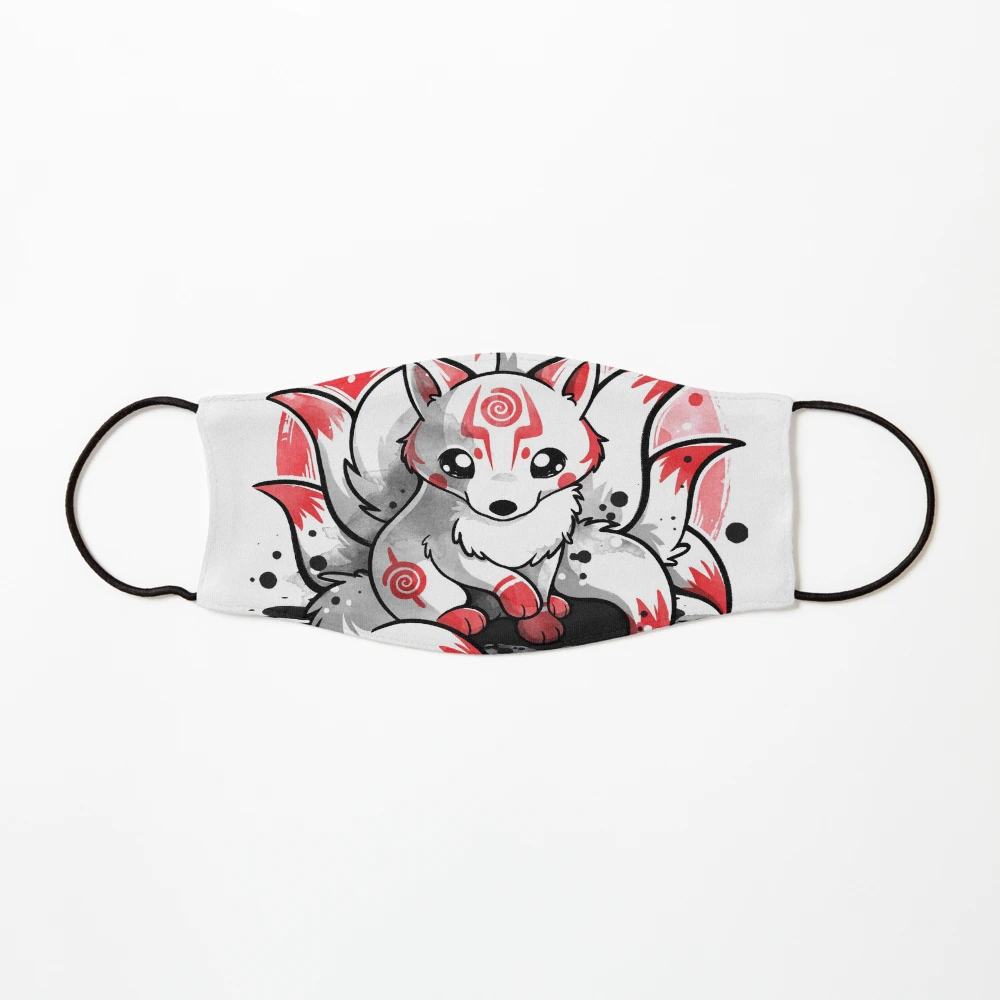 Nine Tailed Fox Anime fashion Skateboard