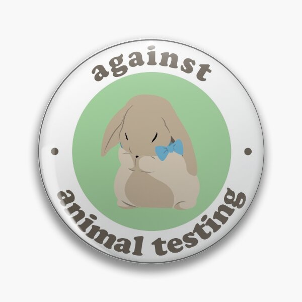 Item preview, Against Animal Testing designed and sold by moss&moon designs.