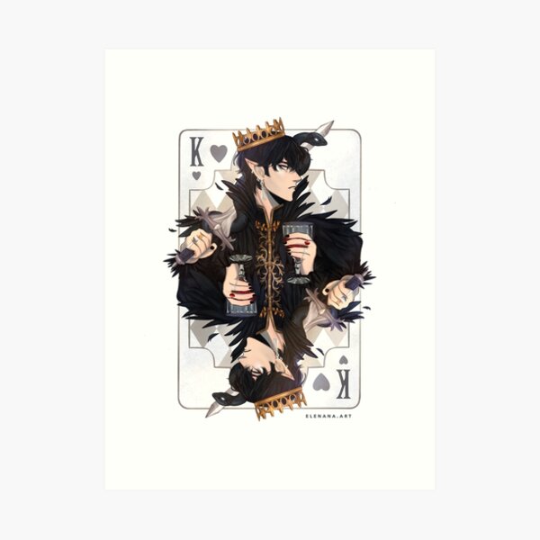 Cardan Greenbriar Card Design Art Print