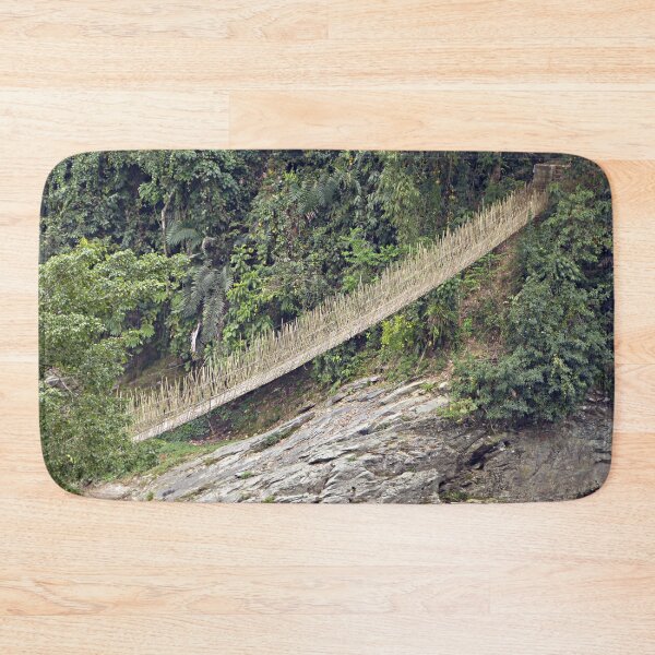 Item preview, Bamboo Suspension bridge in the Jungle, Arunachal Pradesh, India designed and sold by worldways.