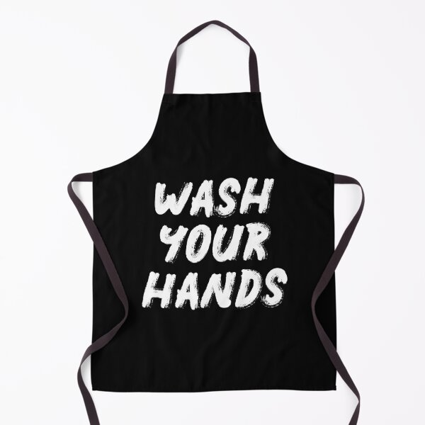 Item preview, Wash Your Hands (Black) designed and sold by quoteedesigns.