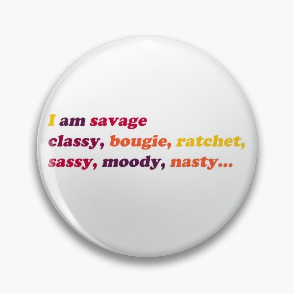 Item preview, I am savage  designed and sold by purplewings03.