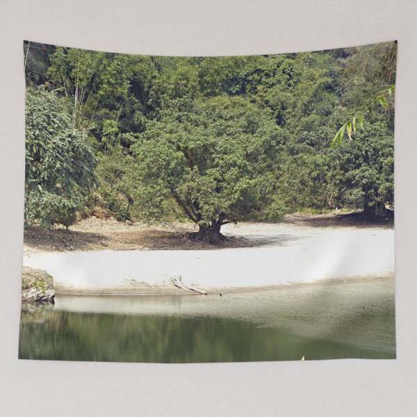 Item preview, Trees Wood Riverbank, India designed and sold by worldways.