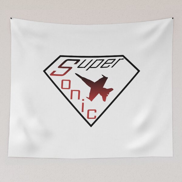 Item preview, F-18 Hornet Supersonic Crest designed and sold by SupersonicApp.