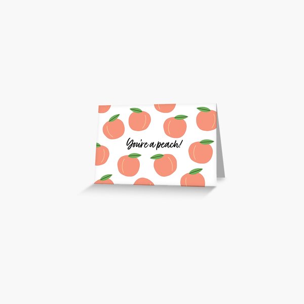 Item preview, You're a peach! designed and sold by Sam Jarzembowski.