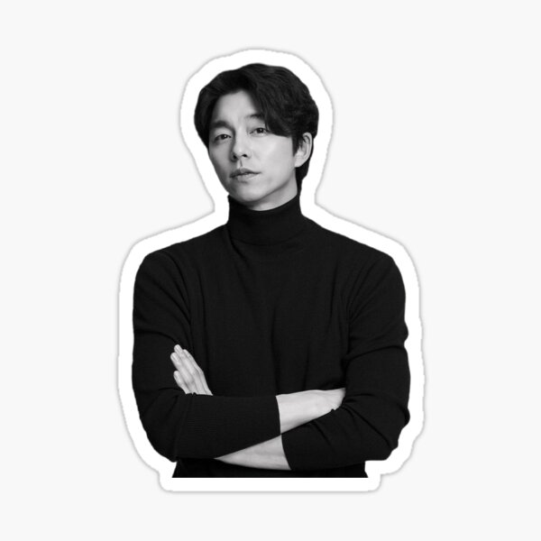 Goblin balck and white Sticker