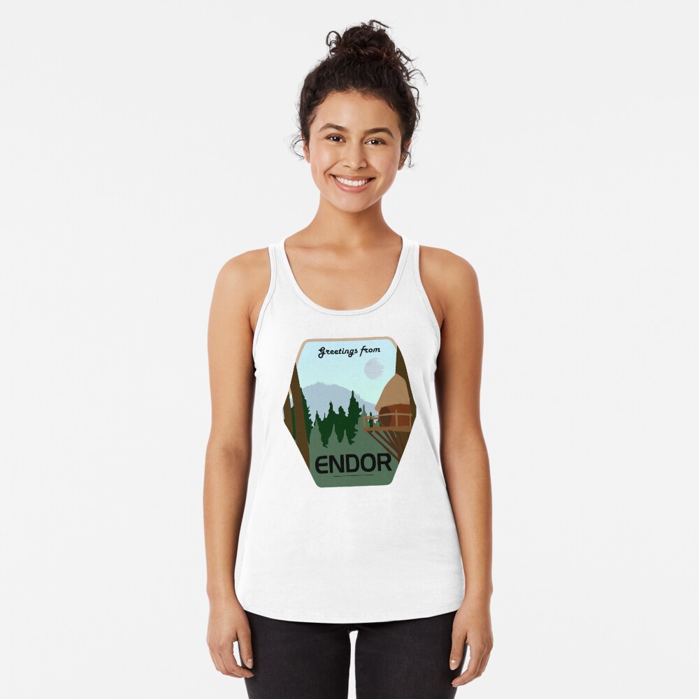 Vista previa del artículo con la obra «Camiseta con espalda nadadora», diseñado y vendido por katewhiddon.