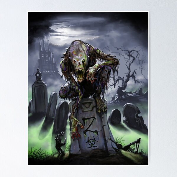 Item preview, Graveyard Zombie designed and sold by Stanley Morrison.