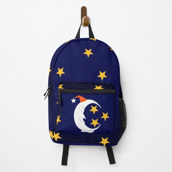 Item preview, Smiling crescent moon sleeping on a cloud  designed and sold by collingalanos80.