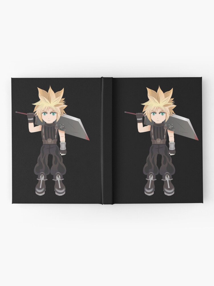 Alternate view of Cloud Strife Chibi Hardcover Journal
