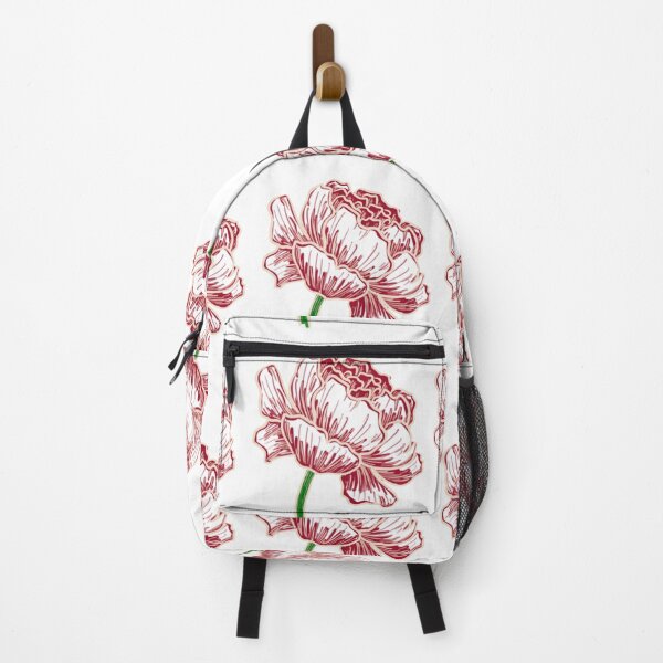 Item preview, Red flower (Pivoine Rouge) designed and sold by ManonGuennoc.