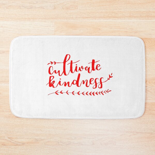 Item preview, Cultivate Kindness Positive Quote Red designed and sold by faithful-ink.