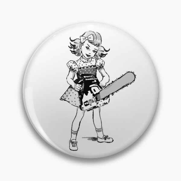 Item preview, Creepy Cute Chainsaw Girl designed and sold by SpreadForSatan.