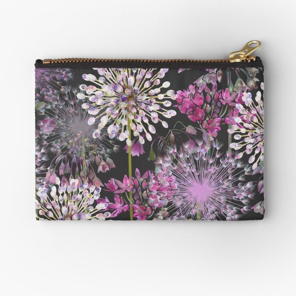 Allium Meadow Zipper Pouch