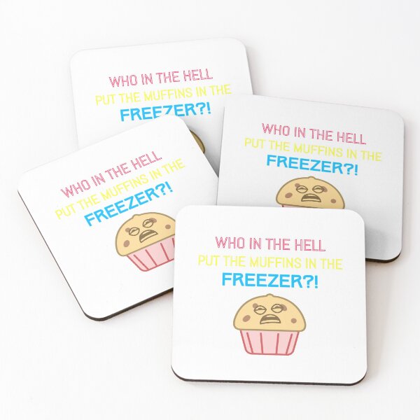 Item preview, Who put the muffins in the freezer? designed and sold by imaginationcat.