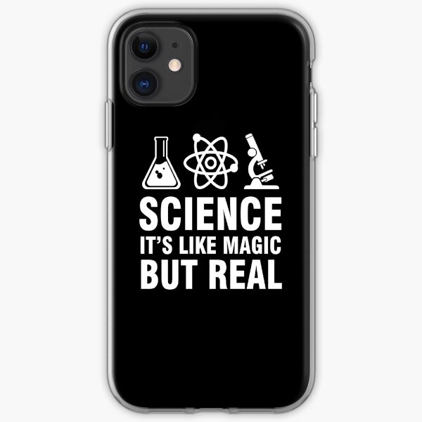 Wissenschaft Es ist wie Magie, aber echt iPhone Flexible Hülle