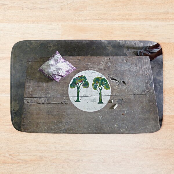 Item preview, Chalk Drawing on a Wood Board, India designed and sold by worldways.