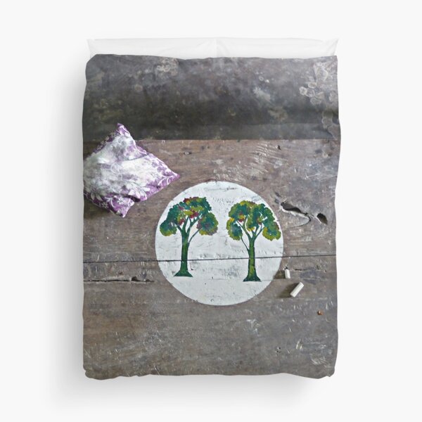 Item preview, Chalk Drawing on a Wood Board, India designed and sold by worldways.