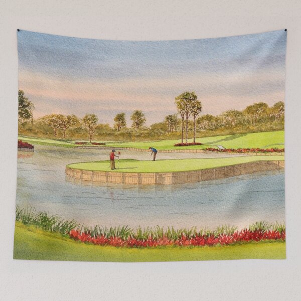 Item preview, Sawgrass Golf Course 17th Green Putting Out designed and sold by William Holkham.