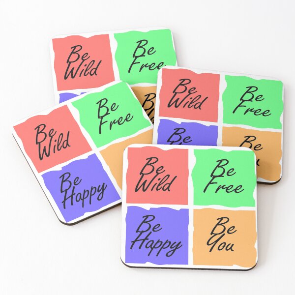 Item preview, Be Wild Be Free Be Happy Be You designed and sold by WearURColors.