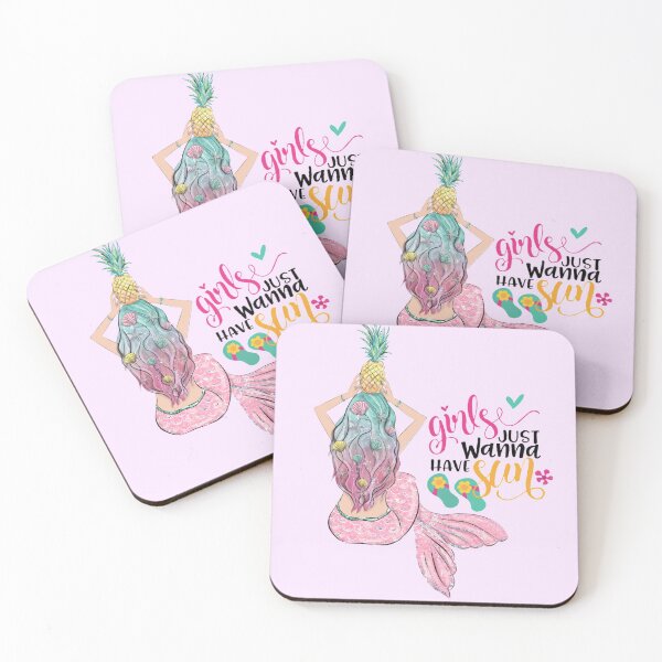 Item preview,   Girly Summer  girls mood, summer gift,  good vibes , sunshine,  mermaid  designed and sold by Morinas.