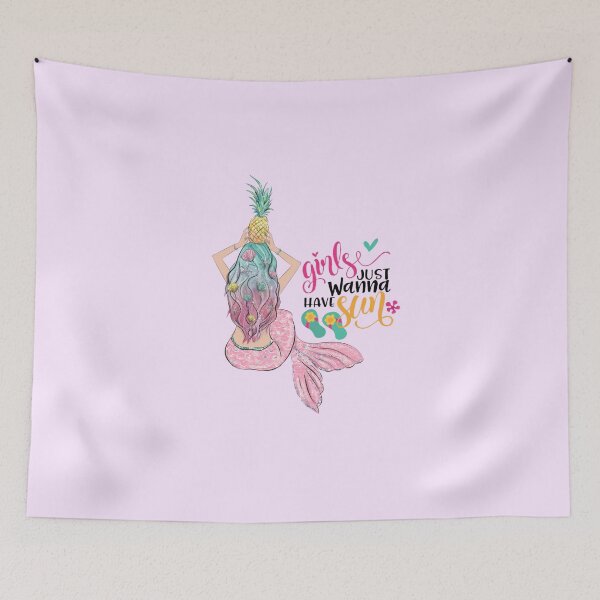 Item preview,   Girly Summer  girls mood, summer gift,  good vibes , sunshine,  mermaid  designed and sold by Morinas.