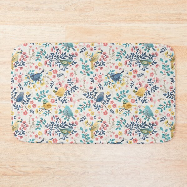 Item preview, Spring Birds and Flowers designed and sold by ldpapers.