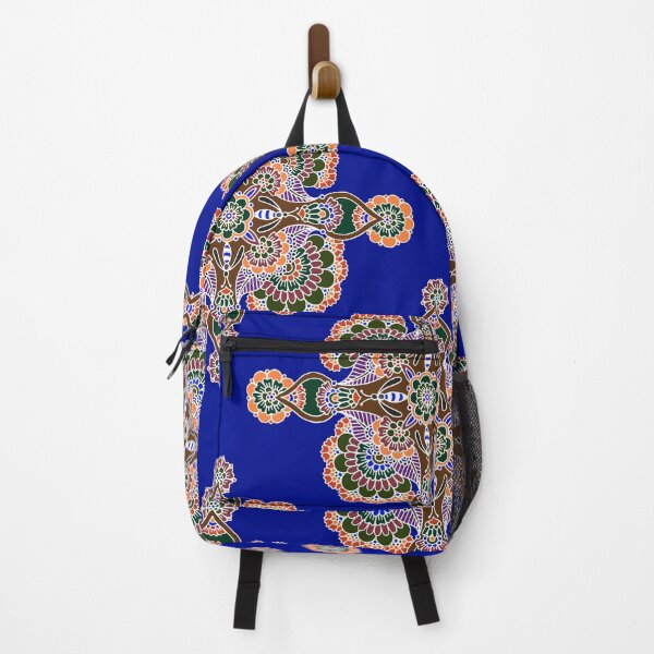 Item preview, Blue Bee Mandala || Insects || Henna designed and sold by Hilary Leslie.