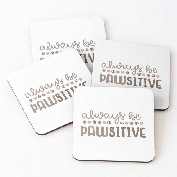 Item preview,  Always Be Pawsitive cute T-shirts ( PUNNY BACKSTORY) designed and sold by LM  KawaII LLC.