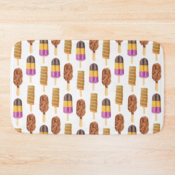 Item preview, chocolate ice cream lollipop food sweet candy pattern designed and sold by bertiescrochu.