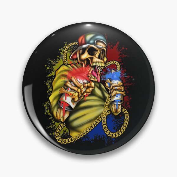 Item preview, Graffiti Artist Skeleton  designed and sold by Mrpotts73.