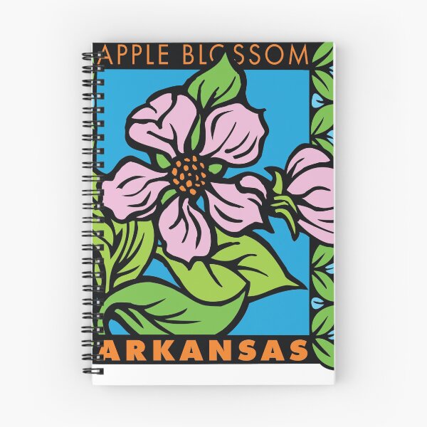Item preview, Arkansas State flower Apple Blosom designed and sold by CosteO.