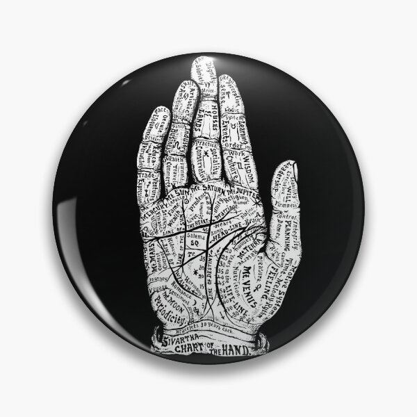 Item preview, Fortune Teller Hand Reading Lines designed and sold by SpreadForSatan.