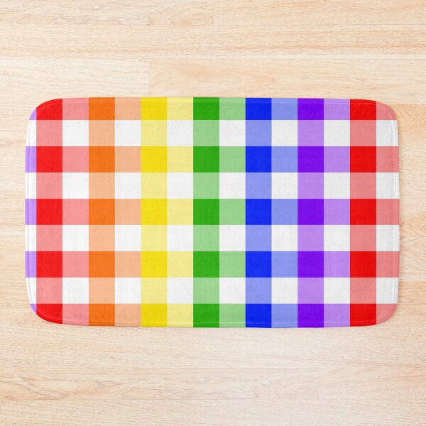 Item preview, Rainbow Gingham designed and sold by christinaashman.