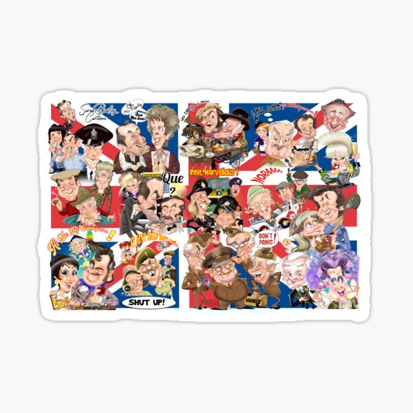 British sitcoms compilation Sticker