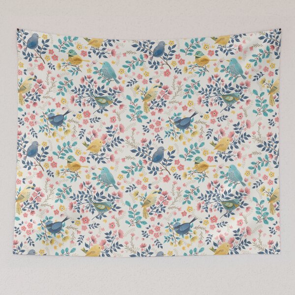 Item preview, Spring Birds and Flowers designed and sold by ldpapers.