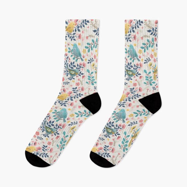 Item preview, Spring Birds and Flowers designed and sold by ldpapers.