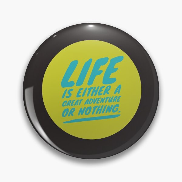 Item preview, Life is an adventure or nothing designed and sold by PaperDreamPod.