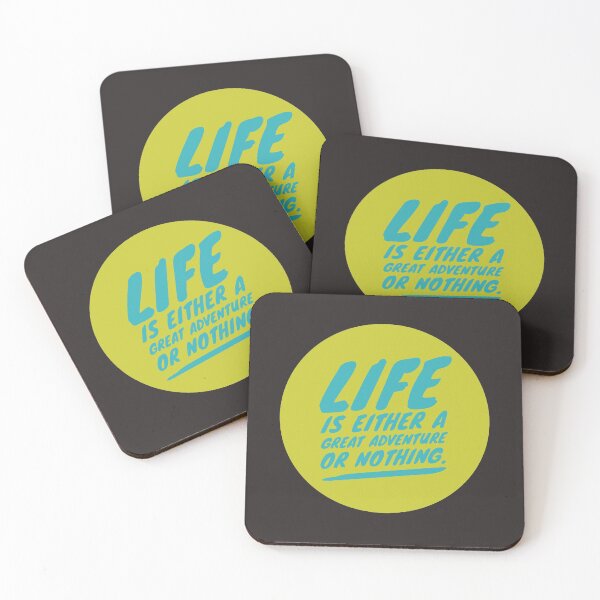 Item preview, Life is an adventure or nothing designed and sold by PaperDreamPod.