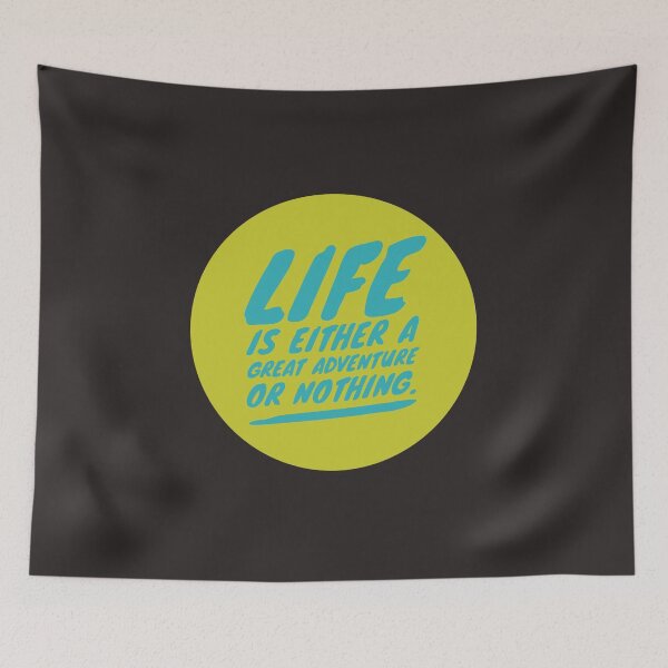 Item preview, Life is an adventure or nothing designed and sold by PaperDreamPod.