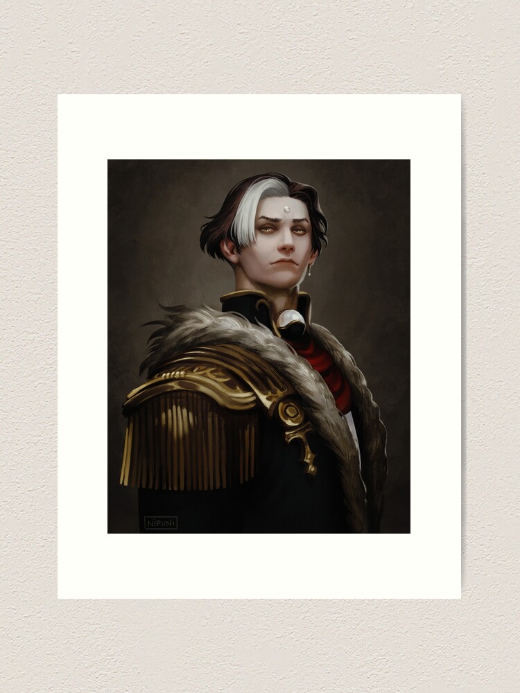Alternate view of Solus zos Galvus portrait Art Print